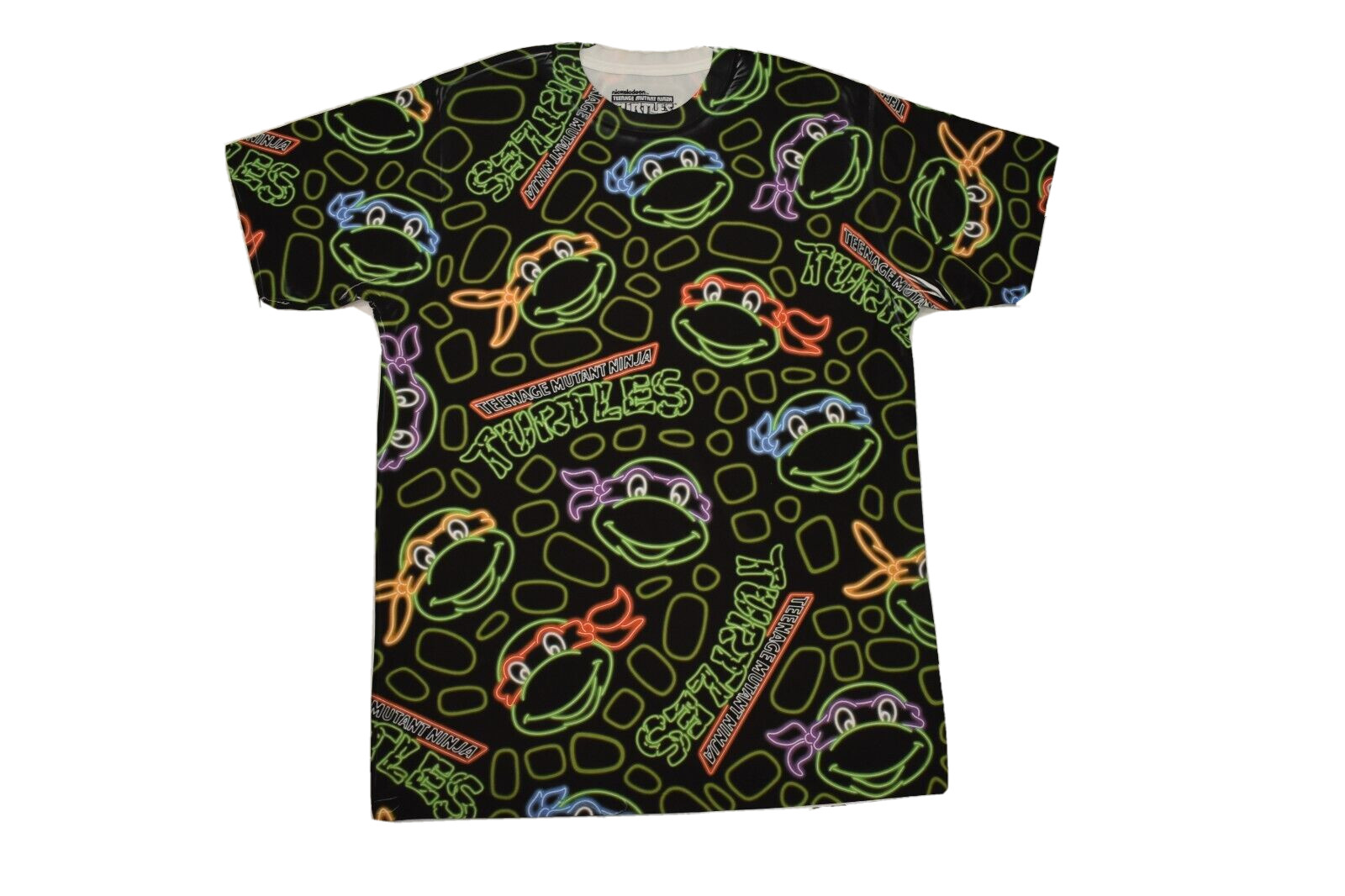 Teenage Mutant Ninja Turtles Mens All Over Print AOP Shirt New S, 2XL gallery