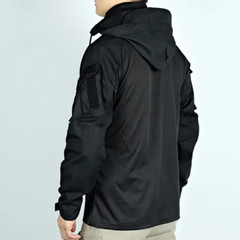Tactical Combat Shirts Men Long Sleeve Breathable T-Shirt Camo Hooded Quick-Dry