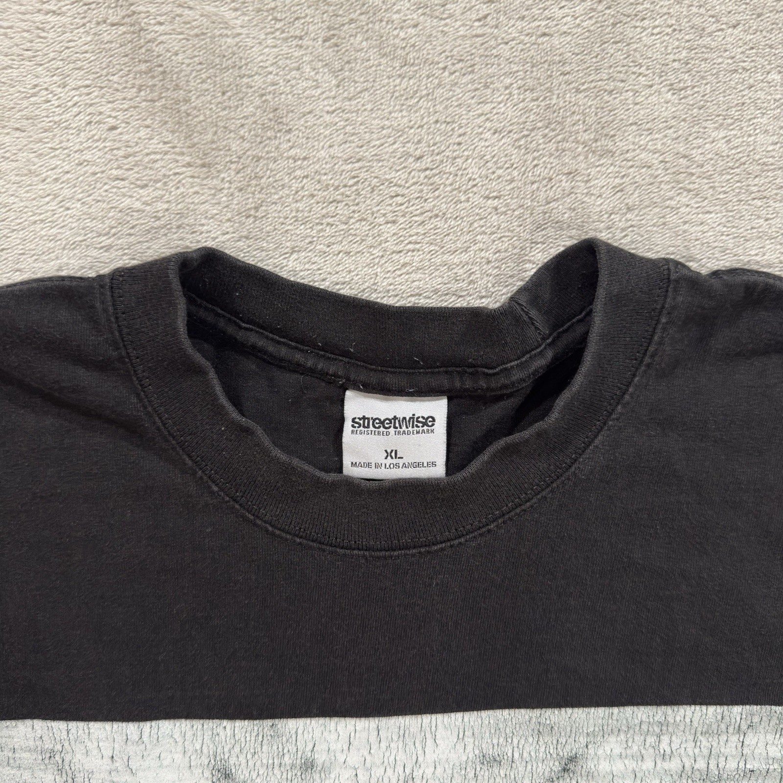 Vintage Y2K Streetwise T-shirt Urban Streetwear By Any Means Necessary Size XL gallery
