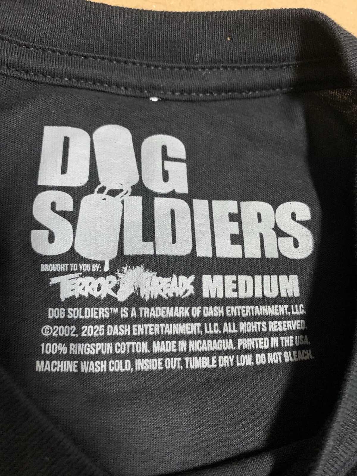 Dog Soldiers Horror T-shirt -OFFICIAL (great condition)(MEDIUM see description) gallery