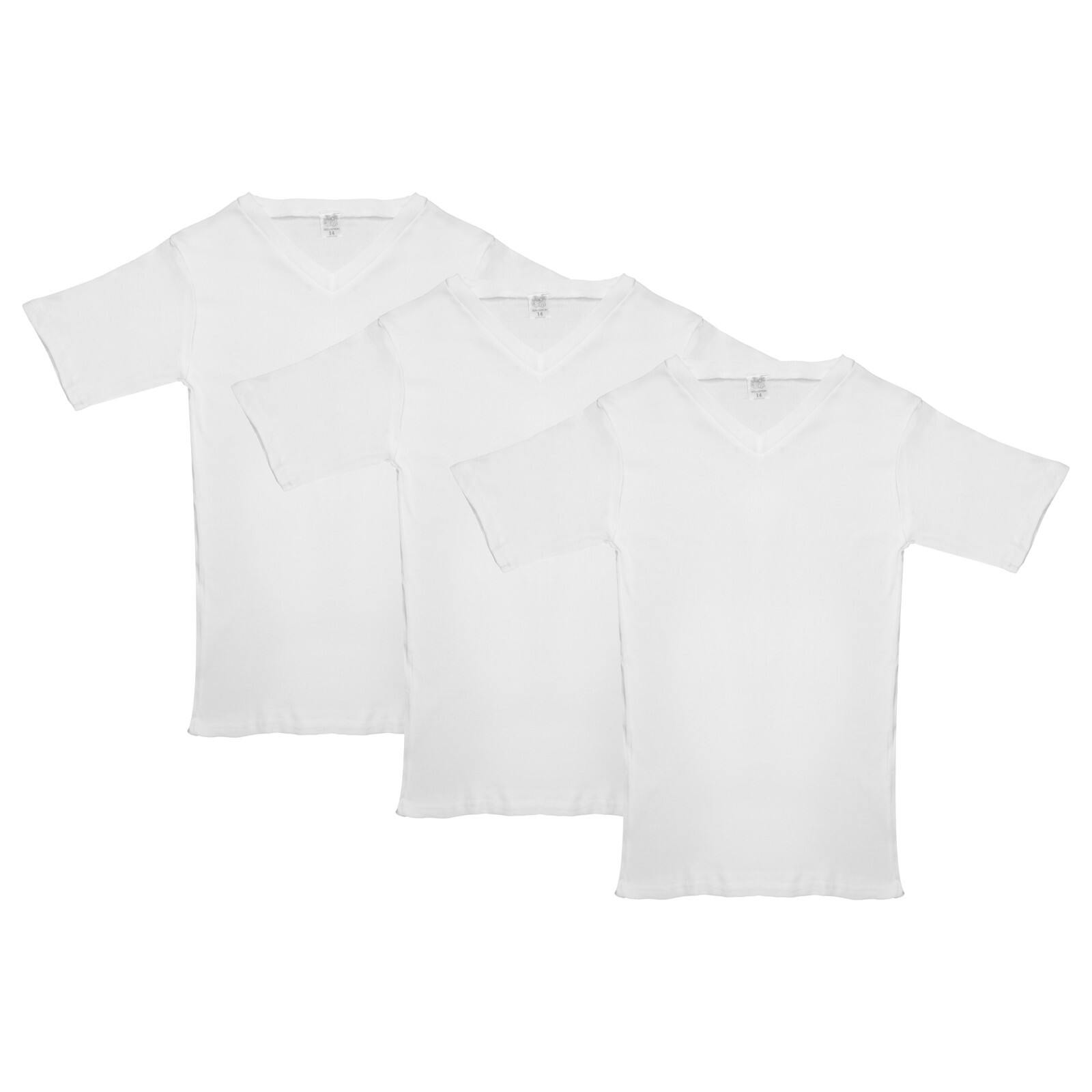 Jack and Jill Boys V-Neck Short Sleeve, High-Quality Cotton Ultra Soft Fabric gallery