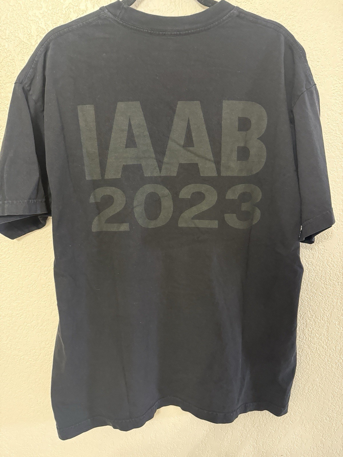 Drake It's All A Blur Tour IAAB 2023 Black Graphic Tee Men's XL 23 1/2 W 20 L gallery