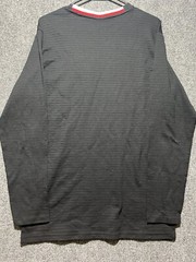CRAFT + FLOW NOMAD L Men’s Lifted Ridge LS Knit Black NWT