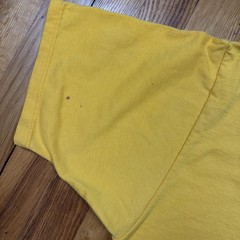 Vintage 90s JERZEES 50/50 Blank Plain Yellow T Shirt Made In USA Men’s Size XL