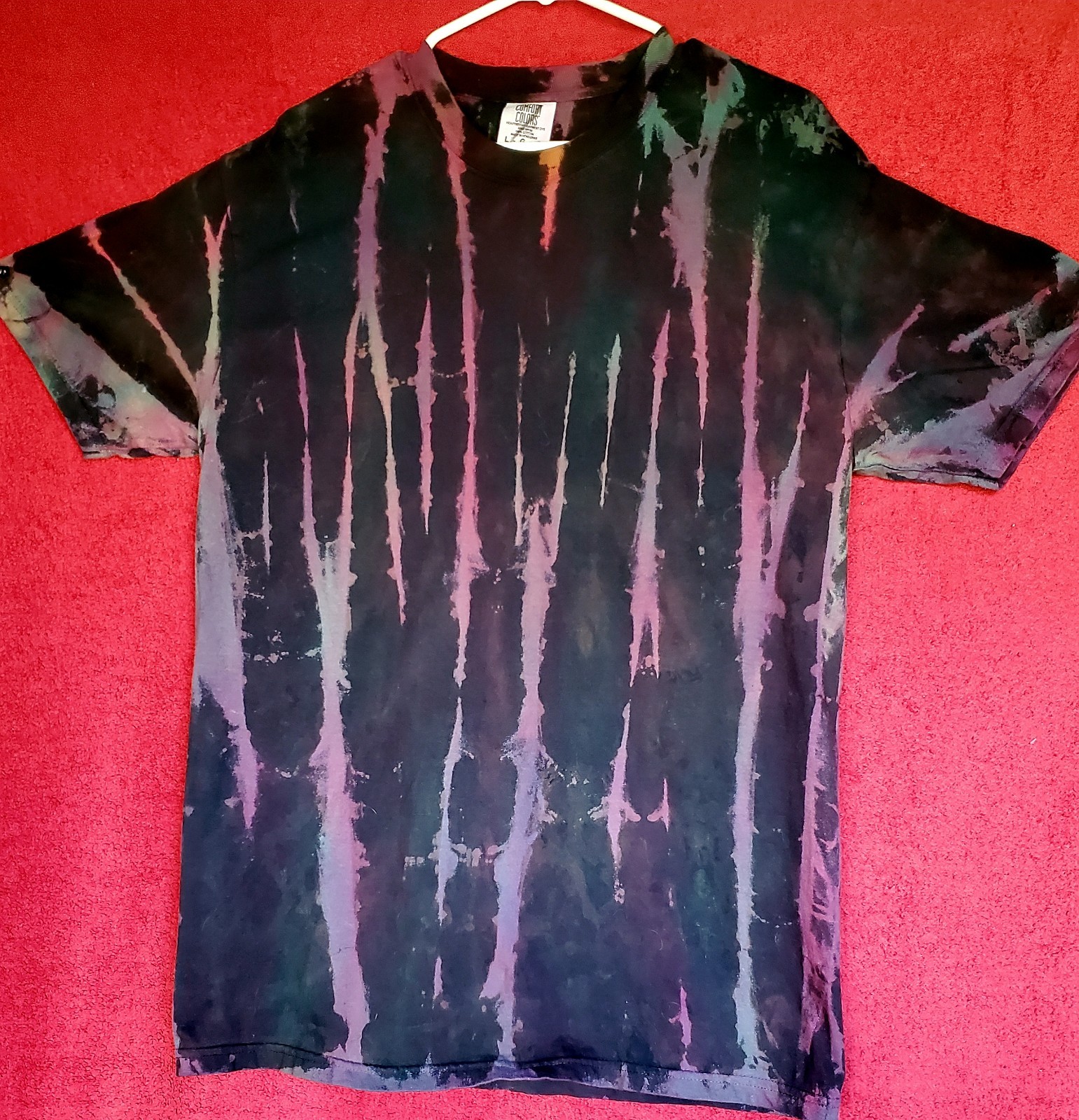 GILDAN SIZE LARGE 100% Cotton Tye Dyed Shirt Pre-washed WON'T FADE VERY SOFT gallery