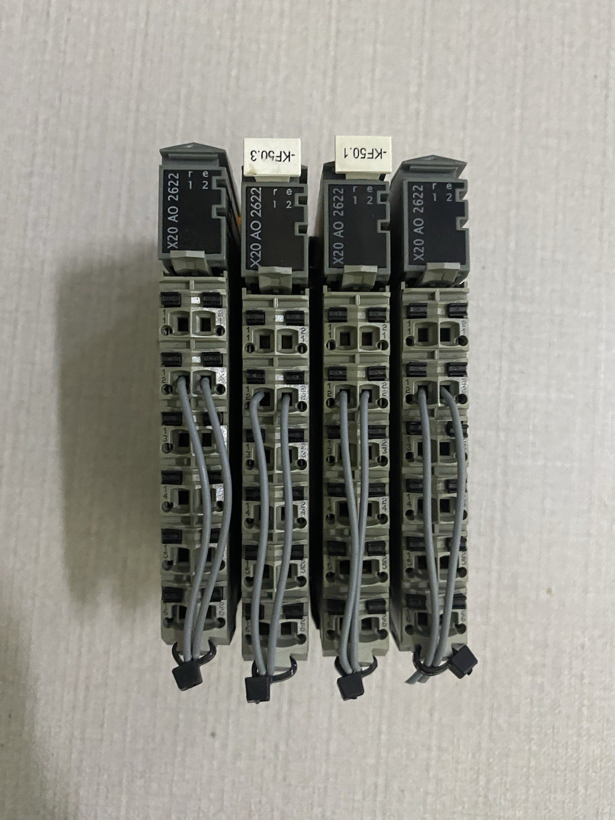 B&R X20 AO 2622 REV M0 With X20 BM 11 ANALOG OUTPUT MODULE
