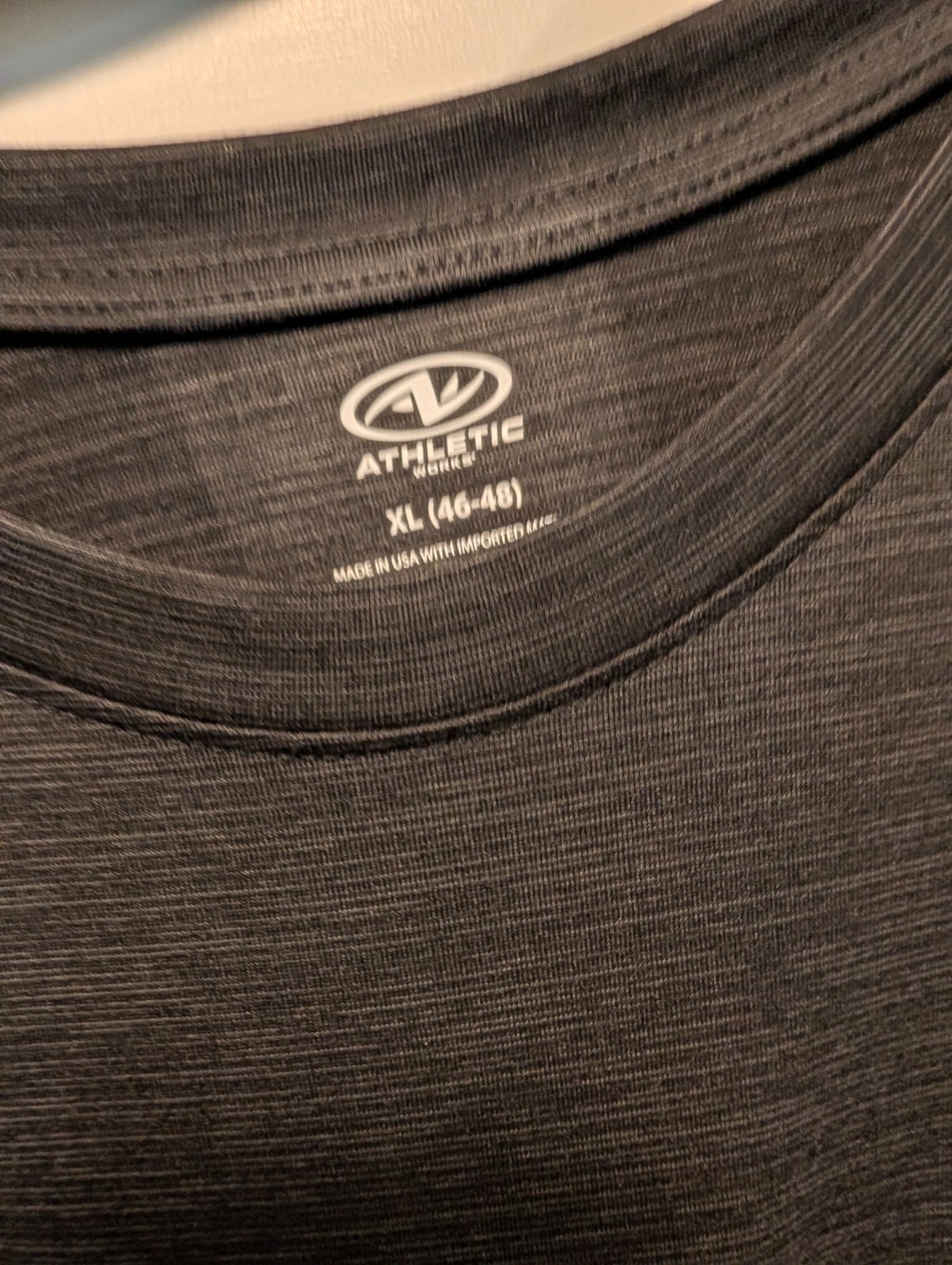 Athletic Works Driworks Quick Dry Tee Shirt Mens XL Short Sleeve Black NWT gallery
