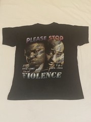 Tupac Biggie “Please Stop the Violence” 1997 Shirt **ORIGINAL OWNER** Vintage
