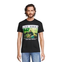 ICE CUBE Men’s Black Graphic Print Short Sleeve Crewneck T-Shirts Tee: S-2XL