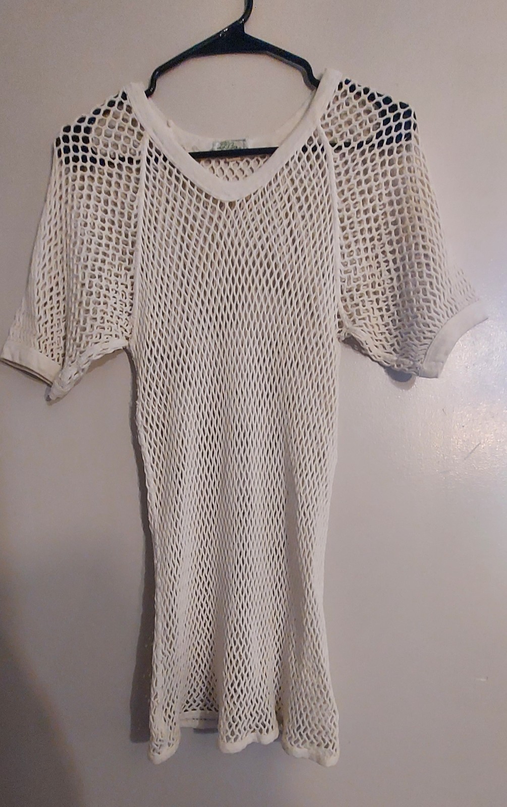 L.L. Bean Vintage Norse Net Mesh Fishnet Shirt Size XL