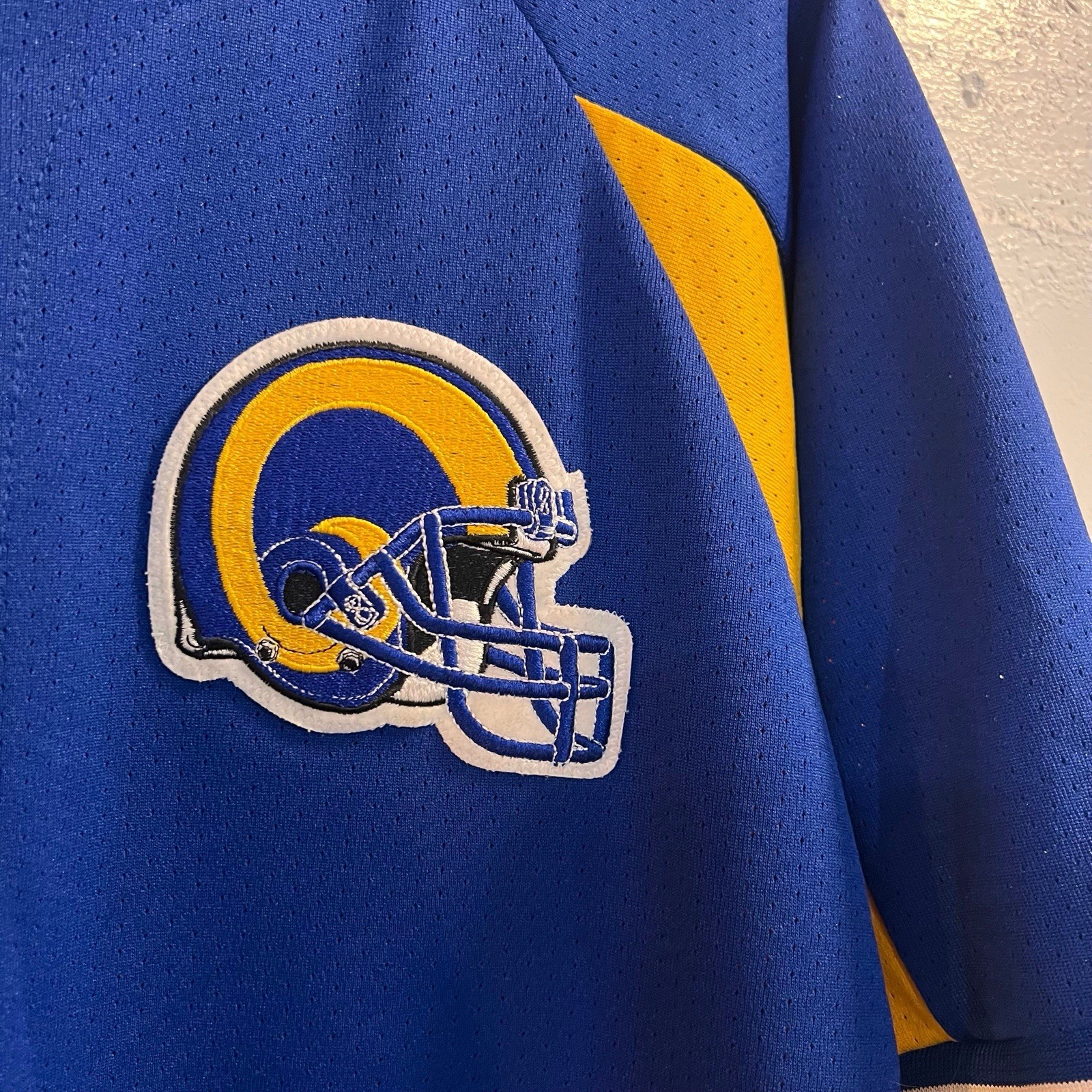 Vintage 90's Los Angeles Ram's Majestic Baseball Jersey Size XL Made In USA gallery