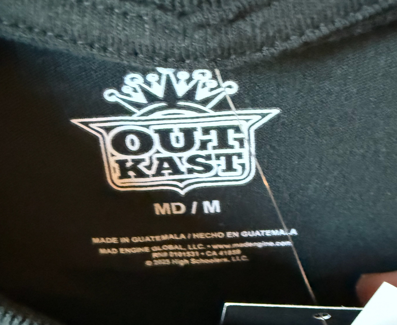 NEW Outkast Atliens Shirt Men Size Medium Hip Hop Short Sleeve Black T-Shirt NWT gallery