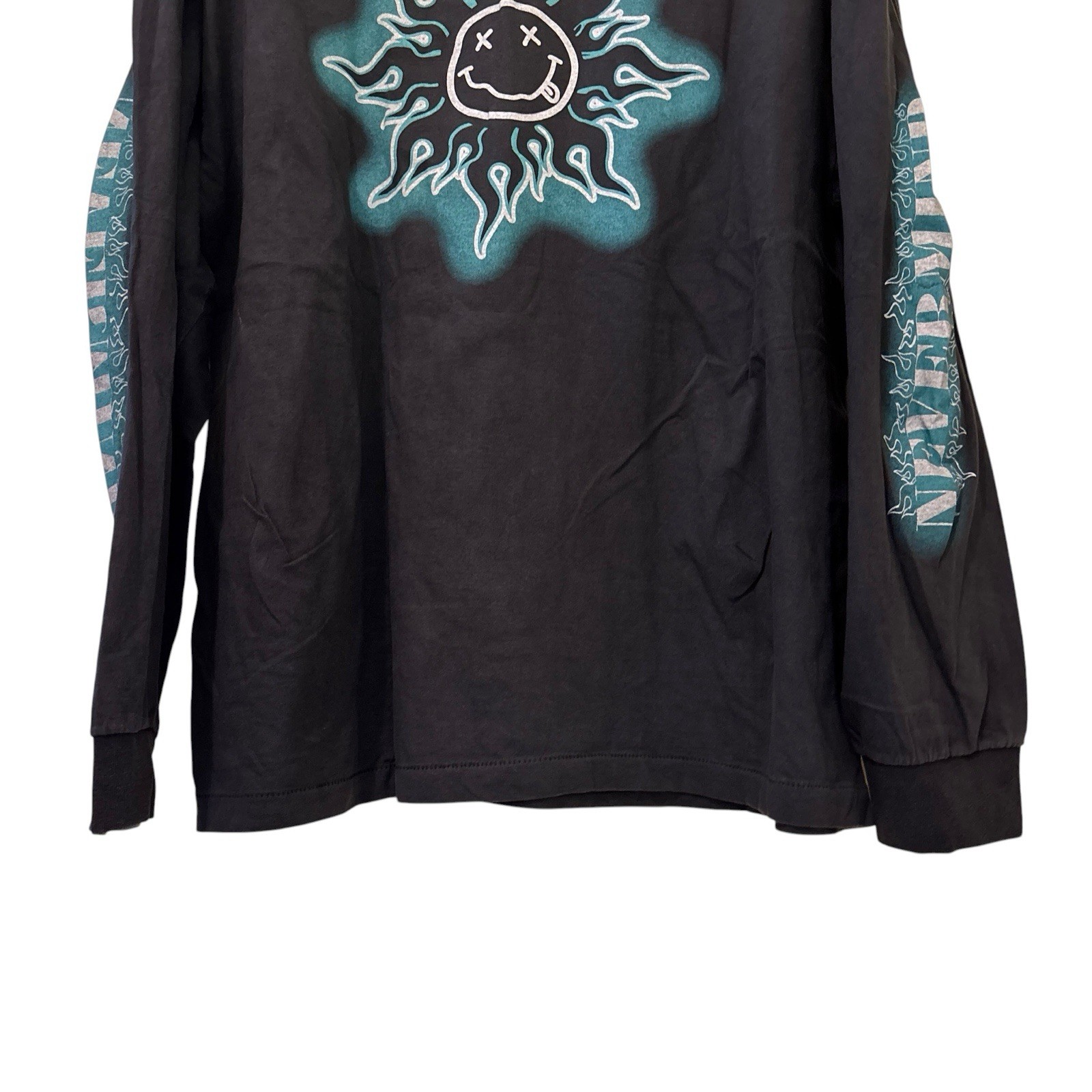 Kurt Cobain Band Portrait Vintage Nirvana Sz XL Single Stitch Shirt REPRINT gallery