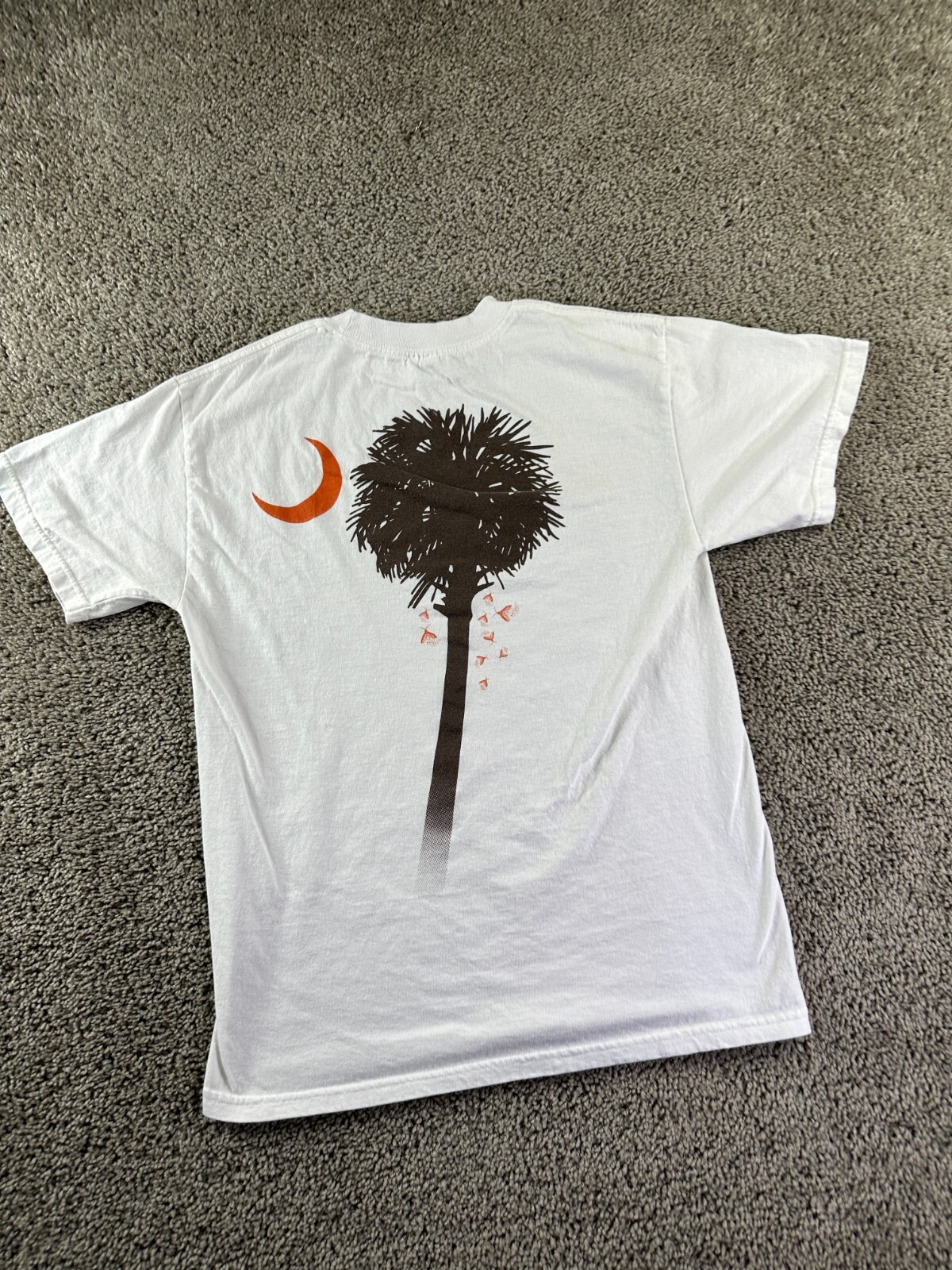 Firefly Shirt Mens Medium White Red South Carolina Sweet Tea Vodka Casual FLAW gallery