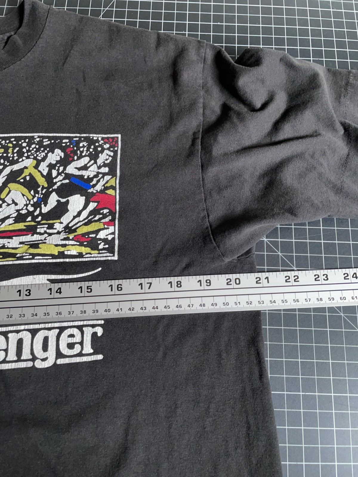 80s Slazenger T-Shirt Adult Large Black Single Stitch Track & Field USA Made gallery