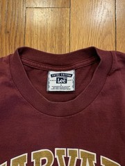 Vintage Harvard University Lee Total Cotton T-Shirt Size L