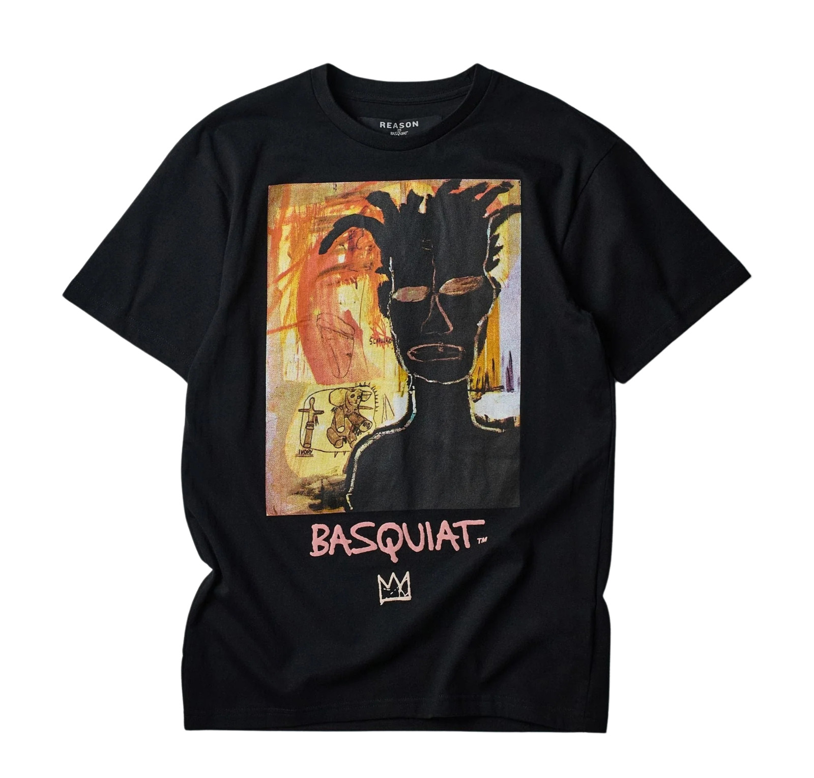 Reason Jean-Michel Basquiat T-Shirt Men’s L, XL Black Self Portrait