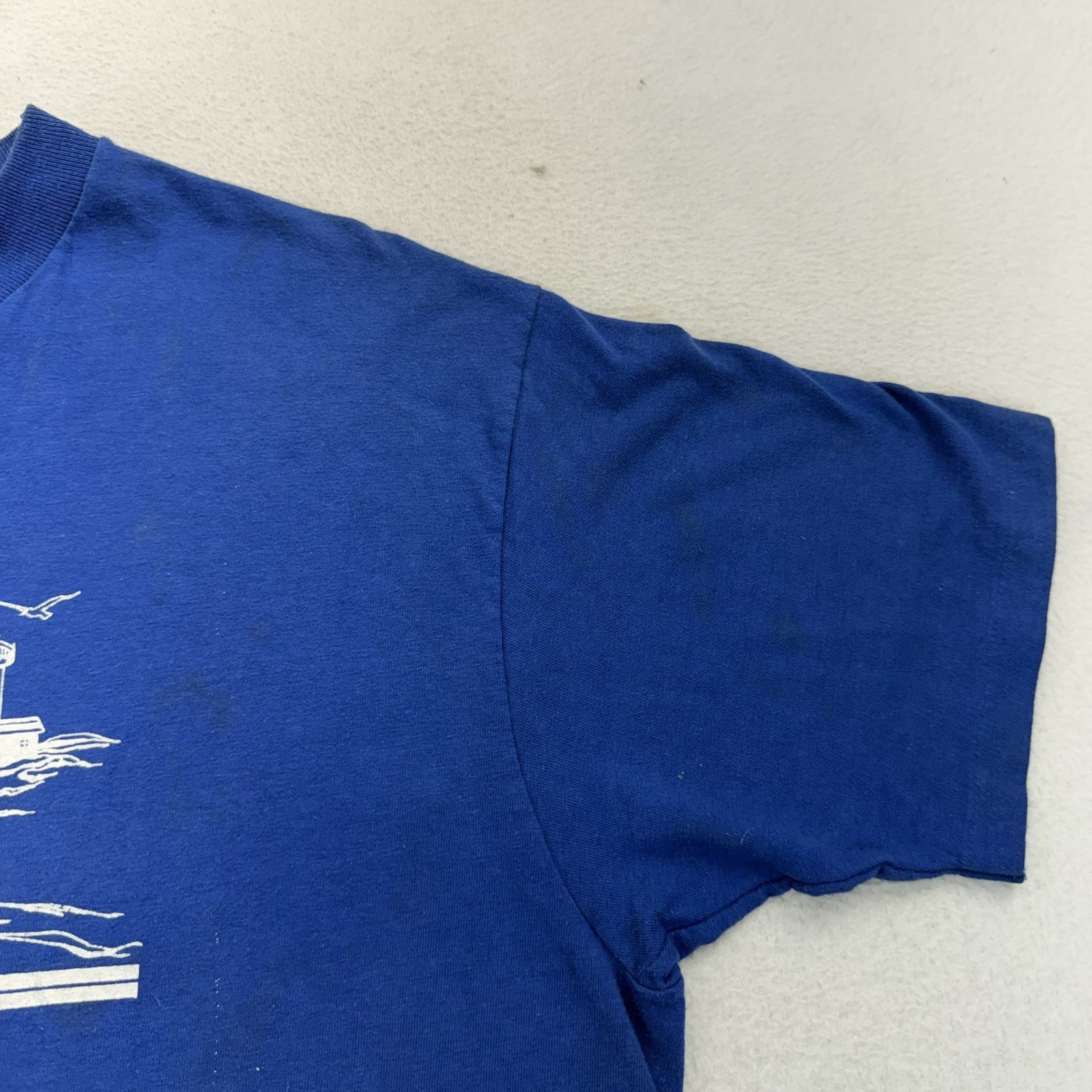 Vintage Cape Cod Lighthouses T-Shirt XL Massachusetts Souvenir Graphic Distress gallery