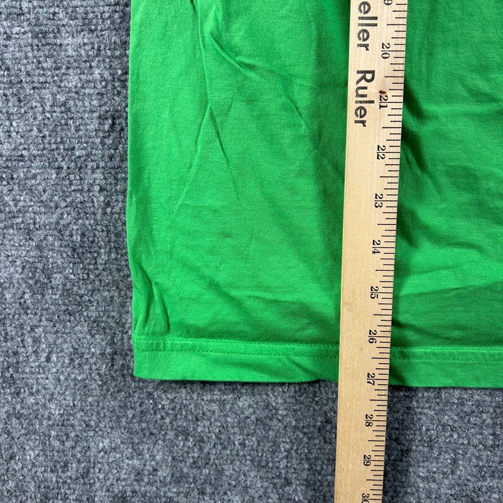 Apple T-Shirt Mens Medium Green American Apparel Logo Tech Promo Tee gallery
