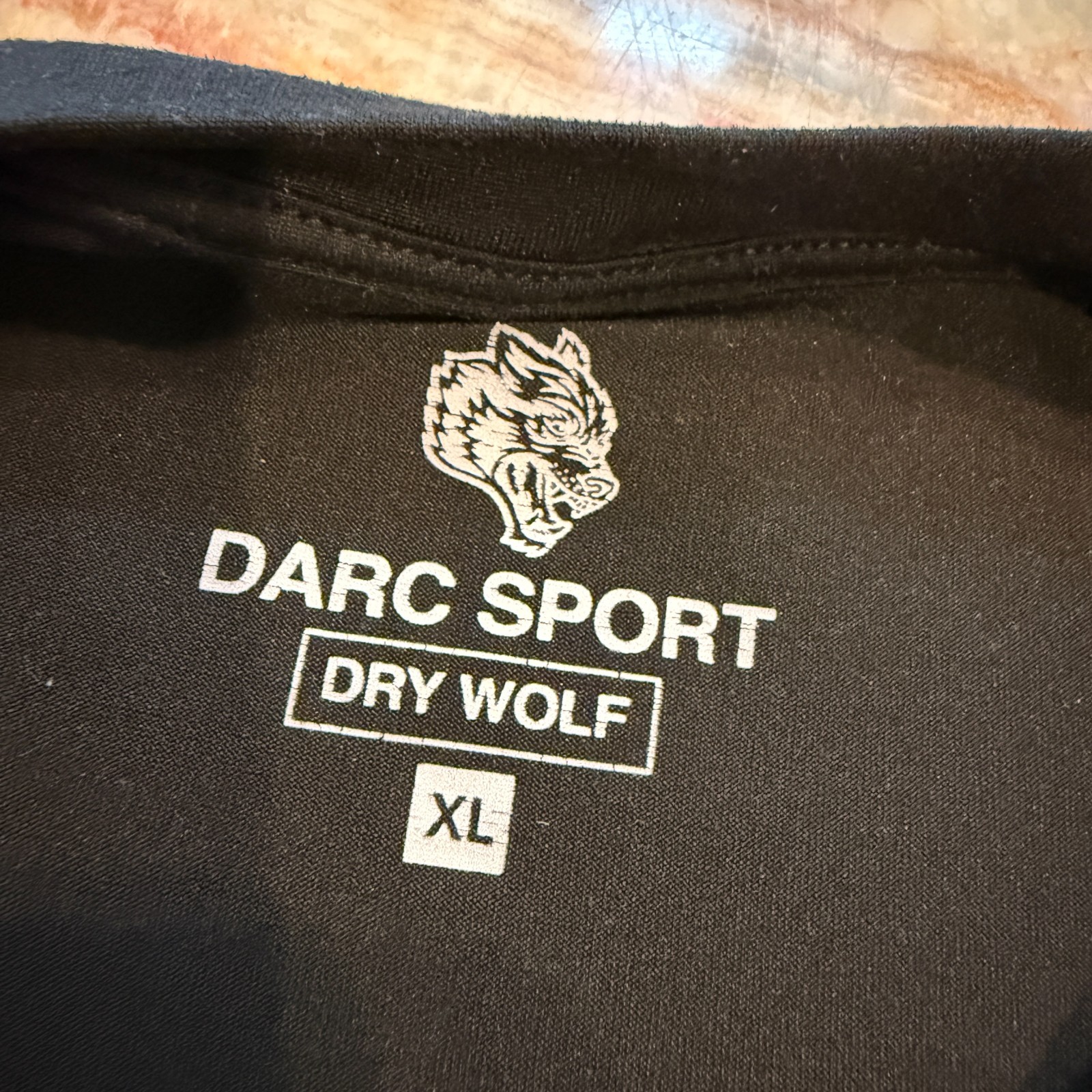 Darc Sport Dry Wolf Mens T-Shirt Black Wolves NFGU Bodybuilding Club Crewneck XL gallery