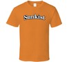Sunkist Orange Drink Logo T Shirt