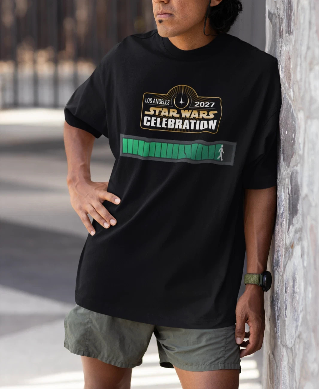 Funny 2027 Star Wars Celebration Shirt, star wars celebration 2027 walking man gallery