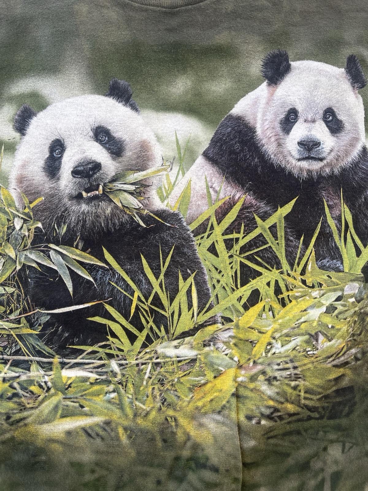 The mountain T-shirt panda bears New Size Medium gallery