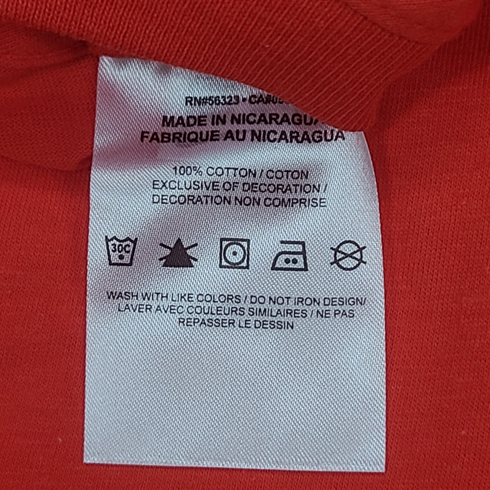 Nike Shirt Mens 3XL XXXL Orange White Spell Out Sportswear Cotton New Tee 55 gallery