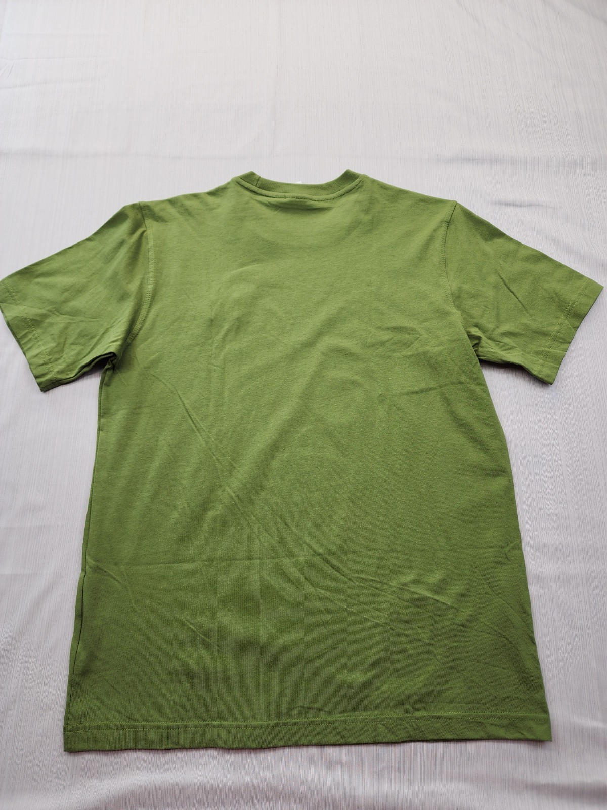 New Men's Adidas Trefoil Essentials Tee Shirt Size Medium Mens Tech Olive gallery