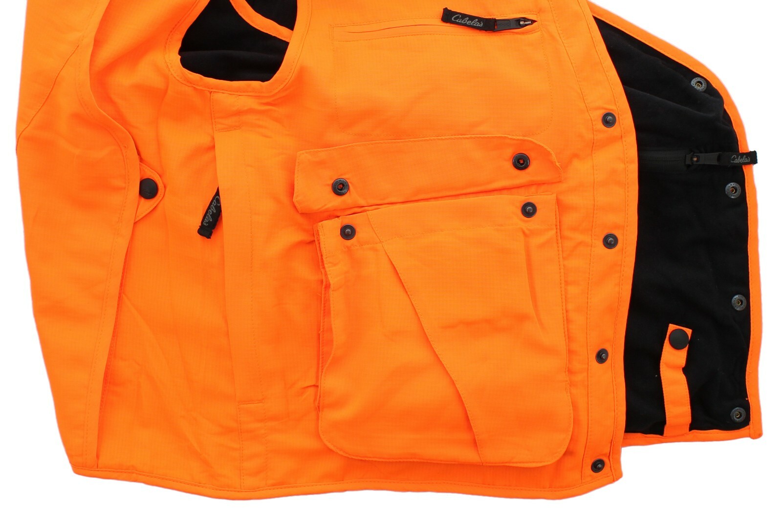 Cabela's Men's Hunting Vest Sportsman Outdoor Tactical Pack Gear Blaze Orange gallery