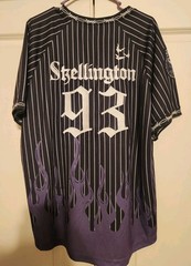 BNWT Disney Nightmare Before Christmas Halloween Town XL Batting Jersey Shirt