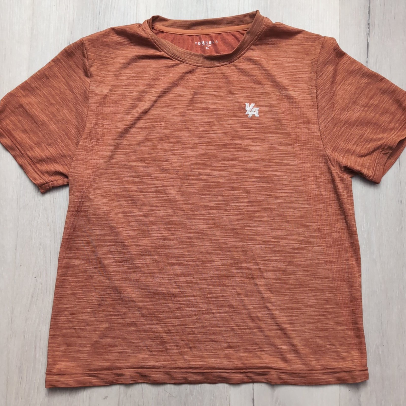 YoungLA T-Shirt Mens XL Embroidered Logo Short Sleeve Athletic Tee Shirt gallery