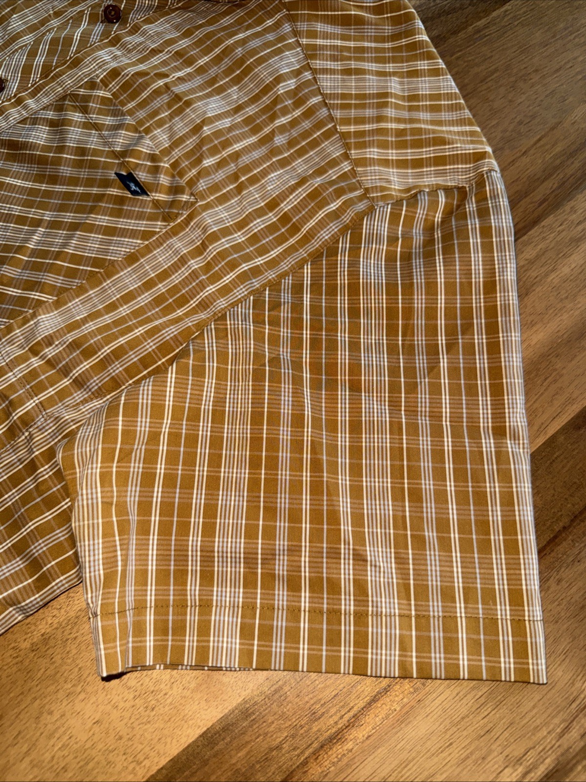 Arcteryx Short Sleeve Shirt Mens Large Peakline Pocket Lightweight Hiking Y2K gallery