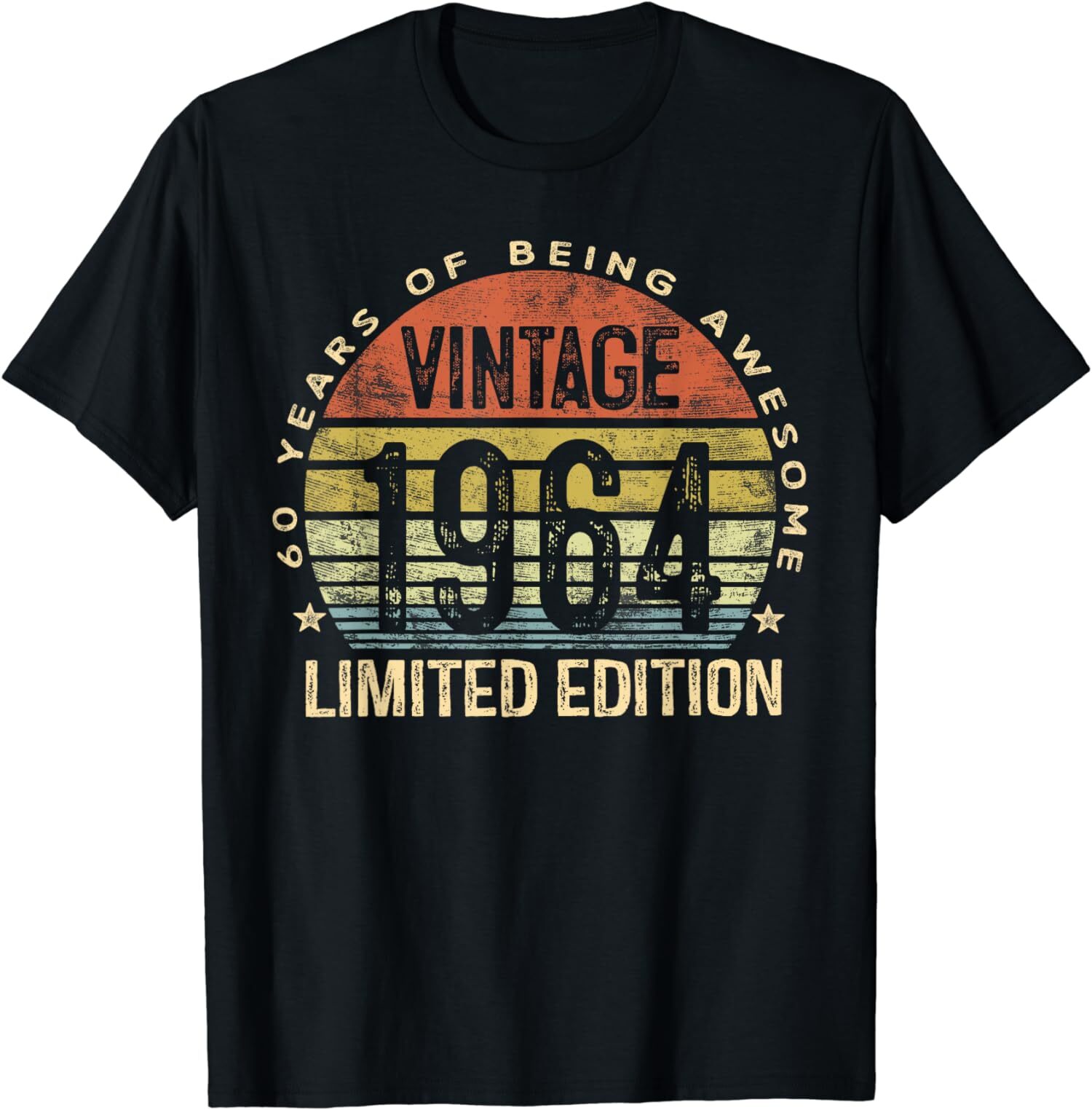 60 Year Old 1964 Limited Edition 60th Birthday Gift Unisex T-Shirt gallery