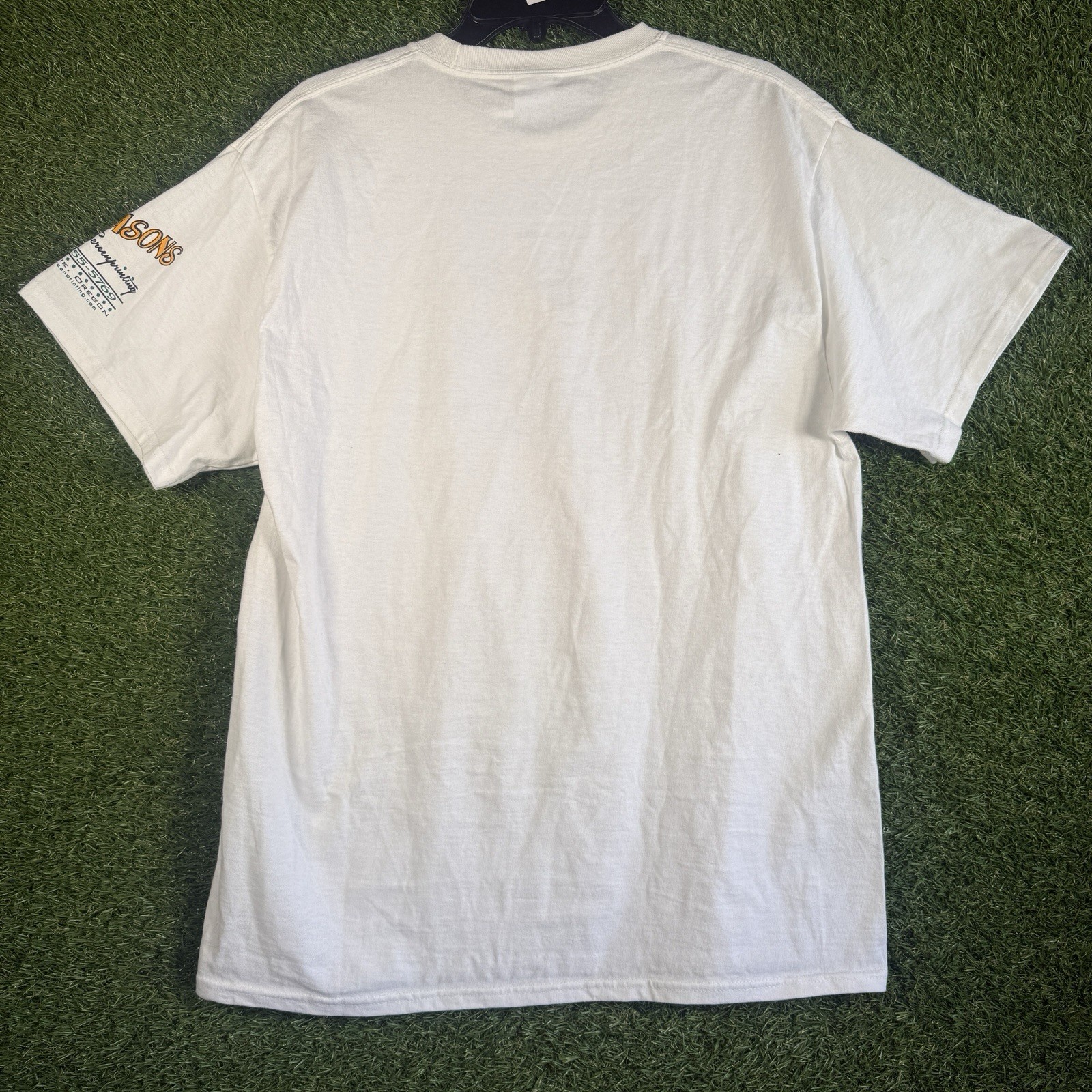 Port & Company Kingsmen 2024 Baseball Tee L White Graphic Four Seasons Oregon gallery