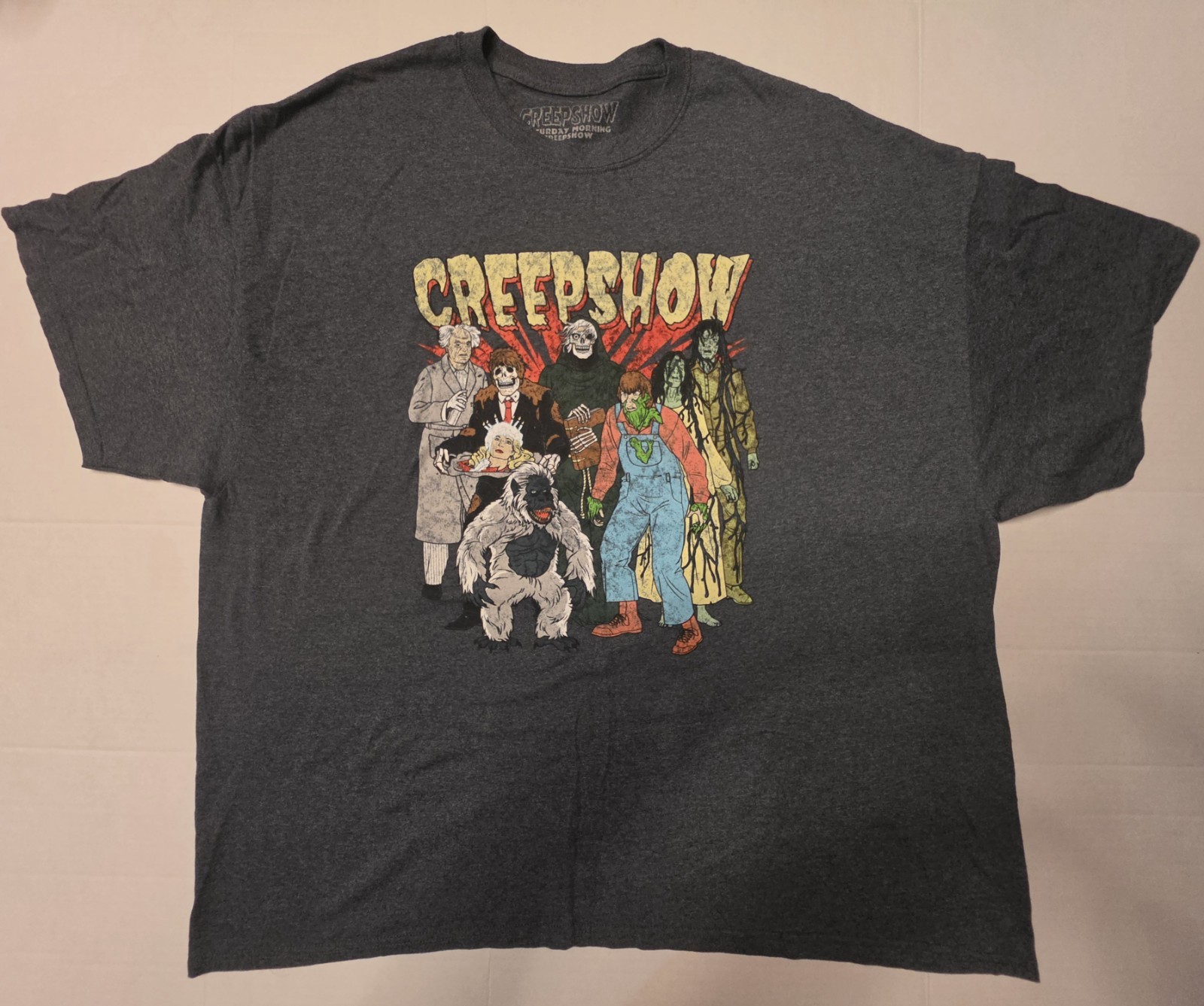 Fright Rags Creepshow Saturday Morning Cartoon Horror T-Shirt 3XL 2017 S King gallery