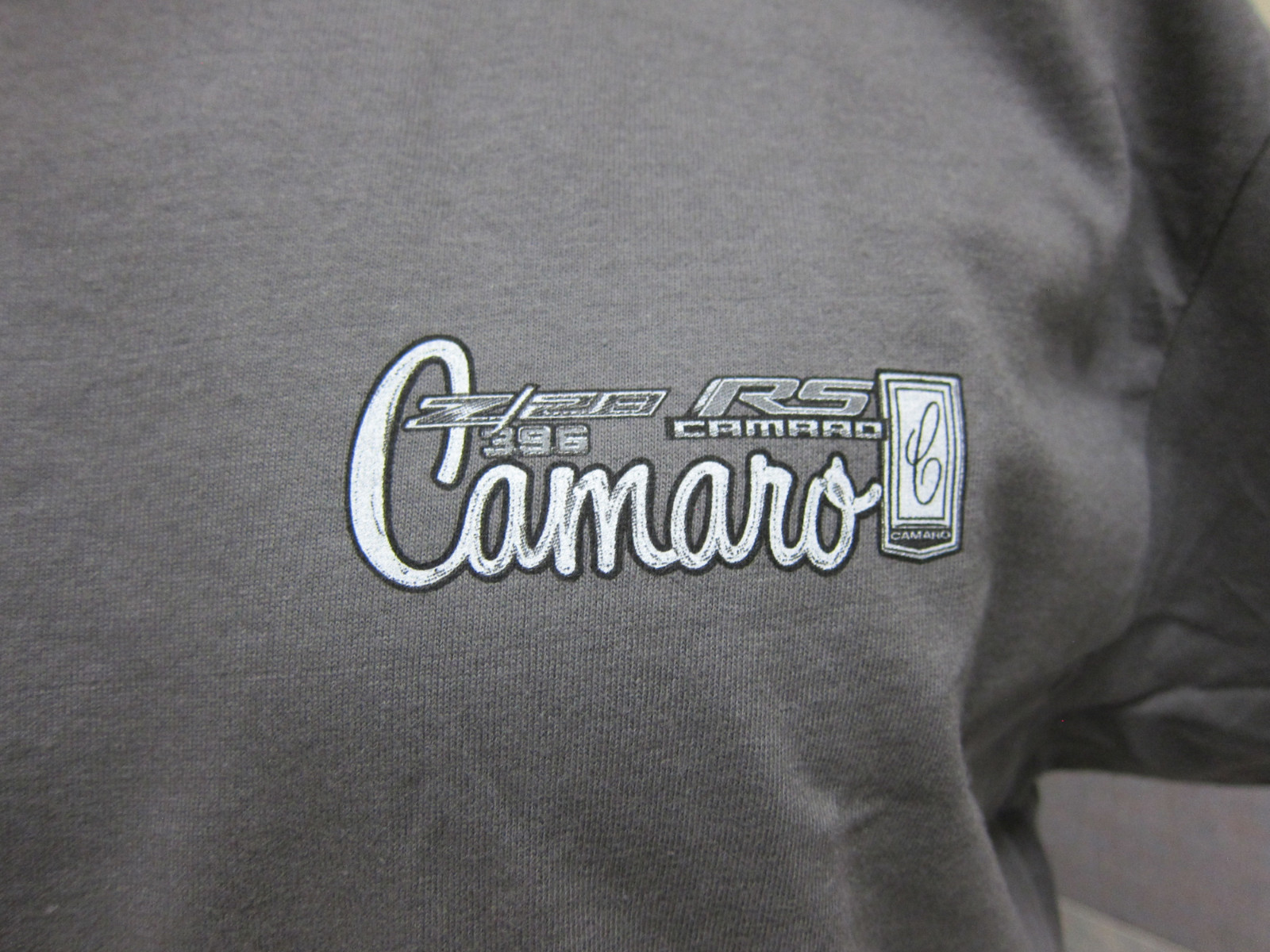Chevrolet Camaro All Year Model Logo Gray Graphic T-Shirt Official Licensed gallery