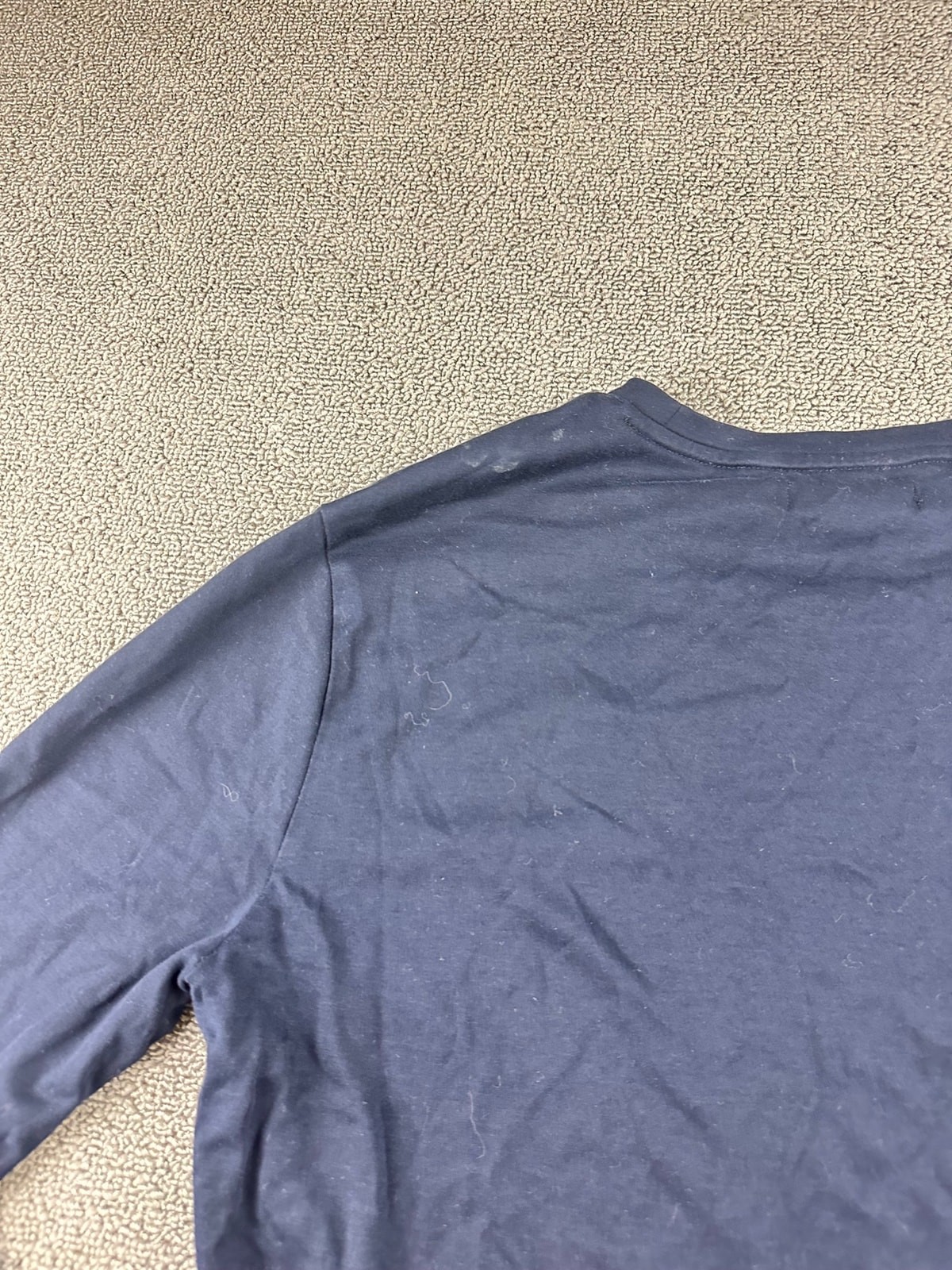 Banana Republic Long Sleeve T-Shirt Men M Tall Blue Luxury Touch Cotton Preppy gallery