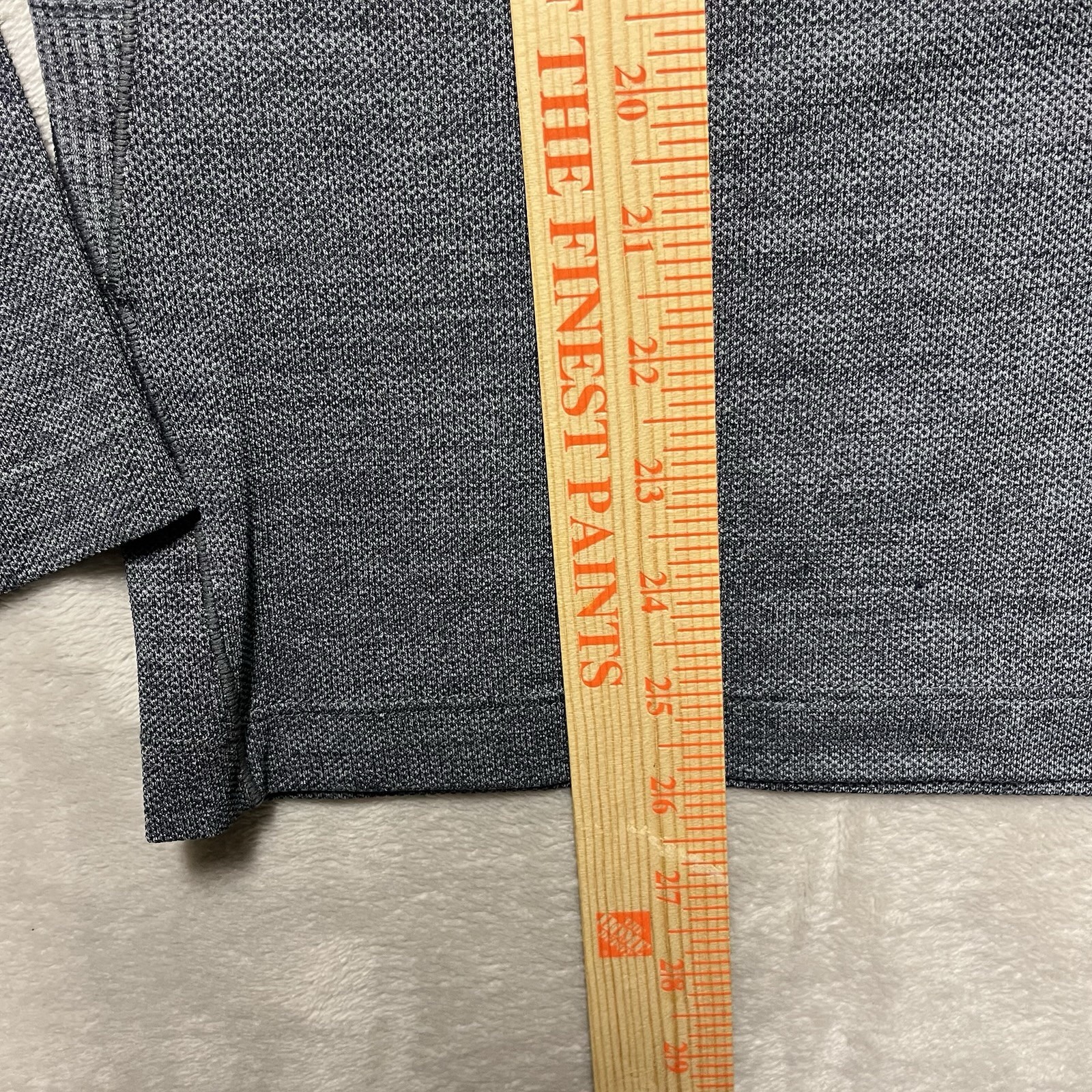 Mack Weldon Shirt Mens Small Gray Long Sleeve Stretch Breathable Lightweight gallery