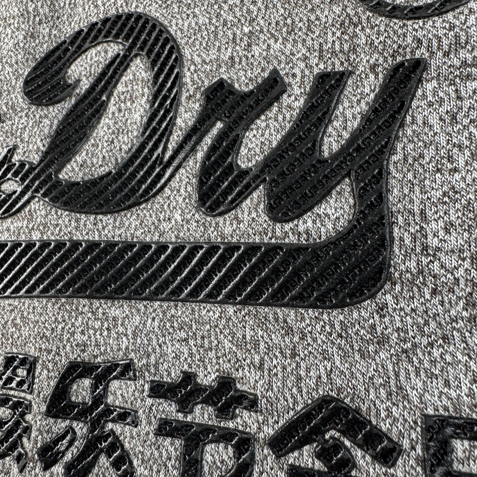 Superdry Men's T-Shirt L Gray Tee Graphic Logo Vintage Short Sleeve EUC gallery