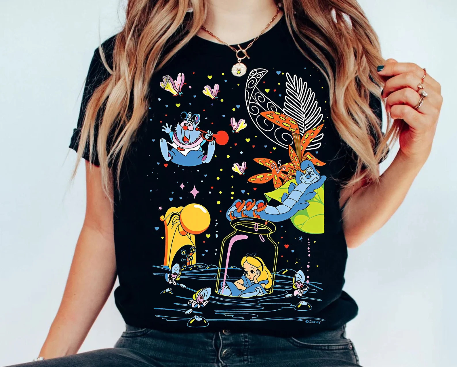 Disney Alice In Wonderland Shirt, Alice Bottle Adventure T-shirt gallery