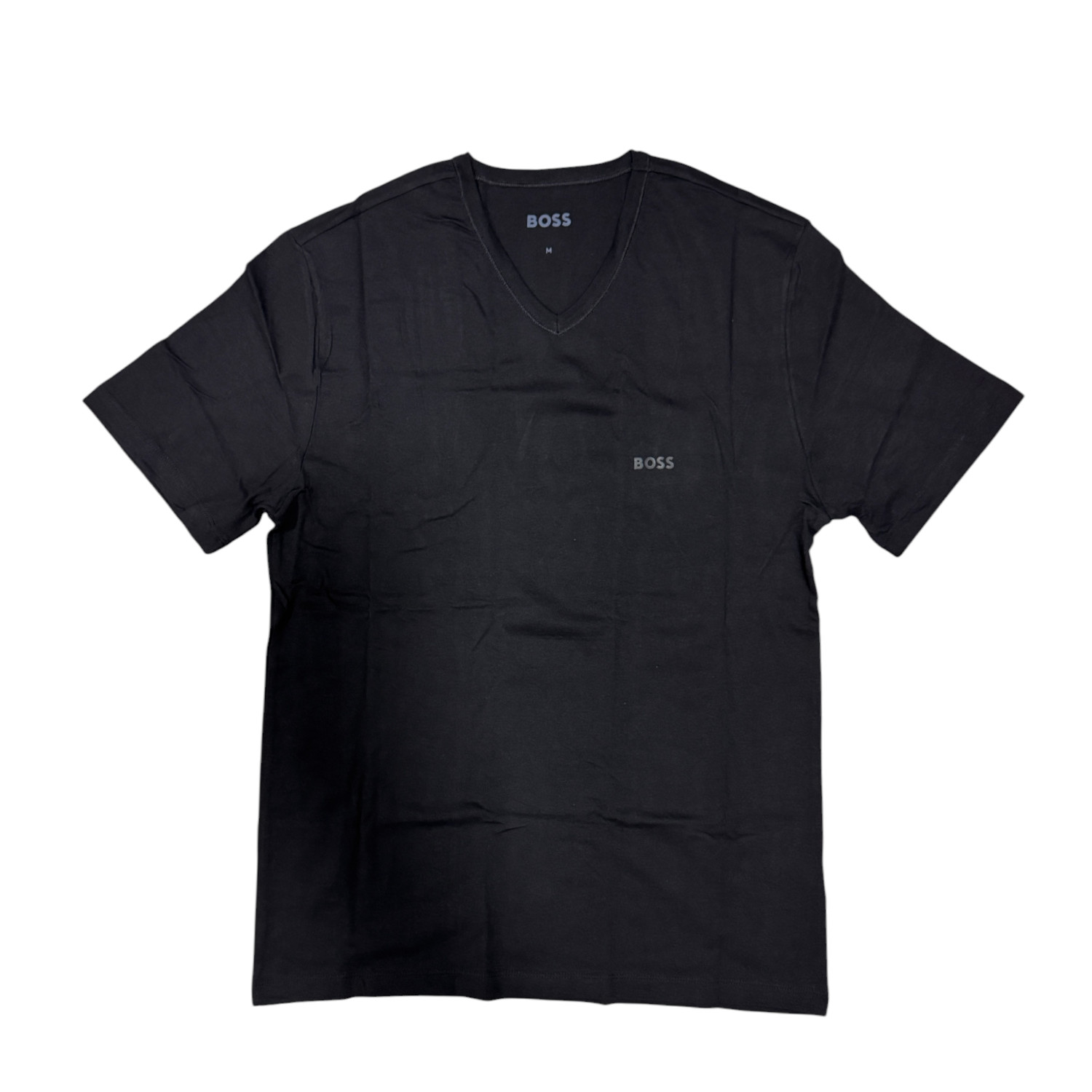 BOSS V-Neck Mens T-Shirts 3 Pack Multicoloured Short Sleeve With Logo gallery