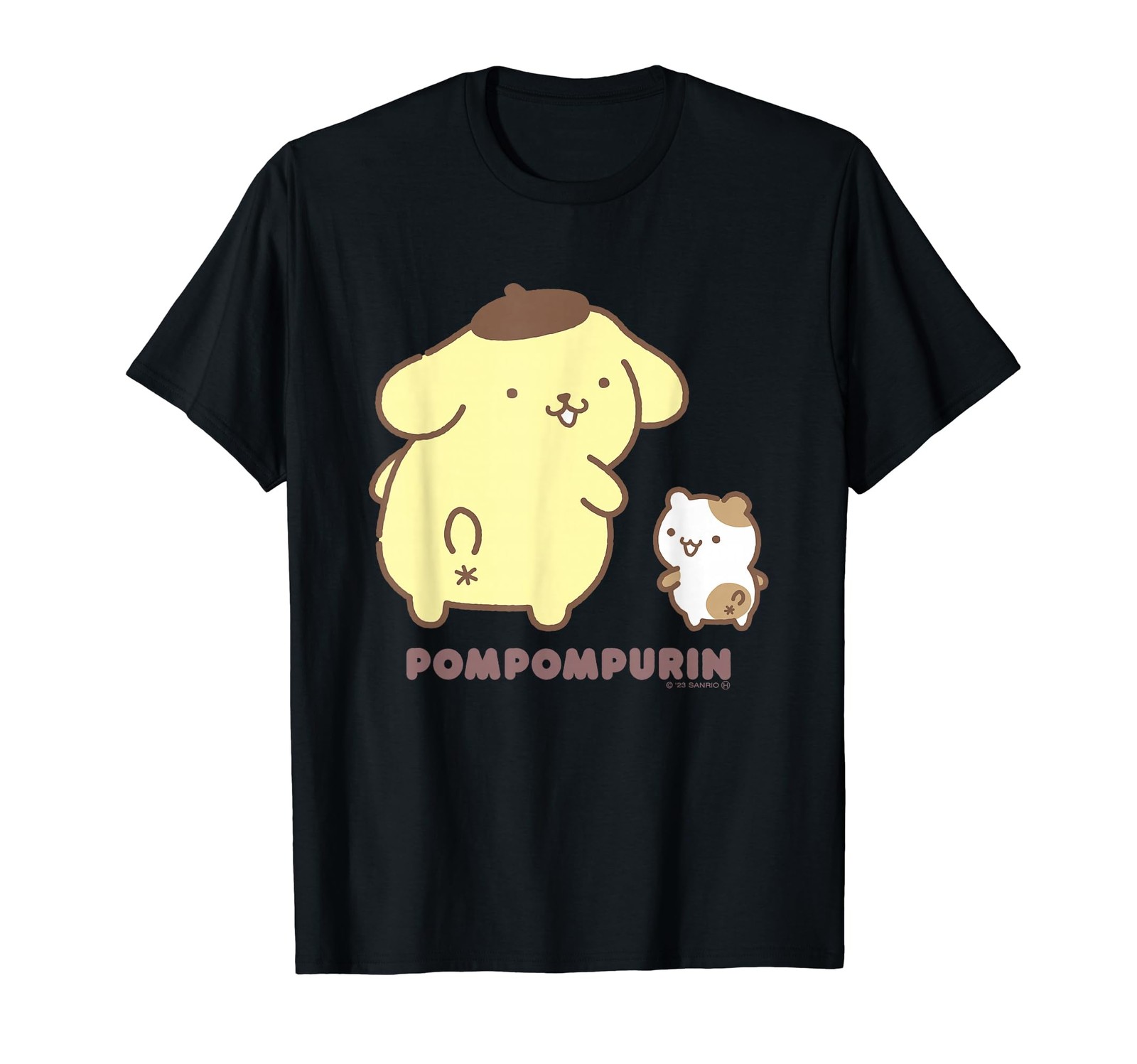 SANRIO Pompompurin Turning T-shirt