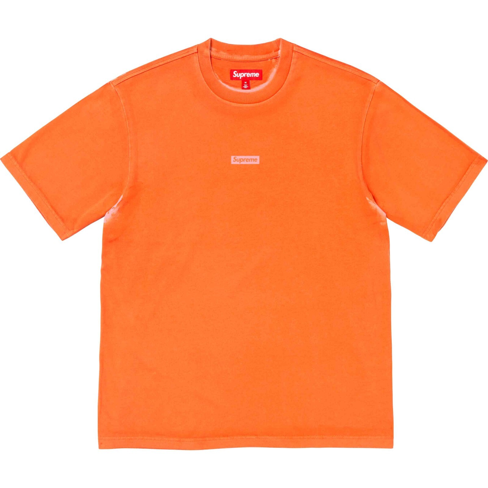 Supreme Overprint Small Box S/S Top Shirt Tee - Orange - Size Medium - SS24 New gallery