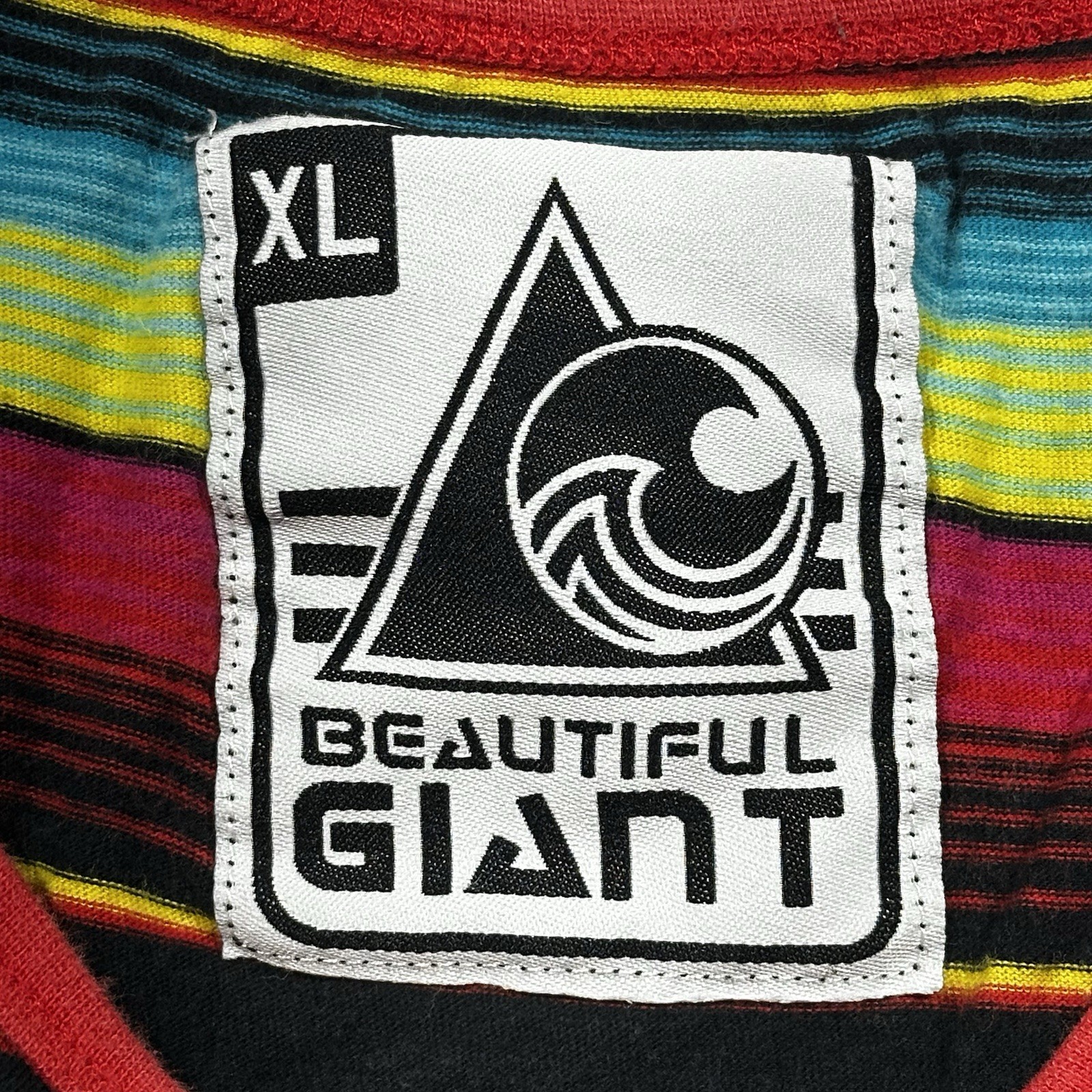 Beautiful Giant Tank Top Mens XL Striped Baja Surf Skate Beach Sleeveless gallery