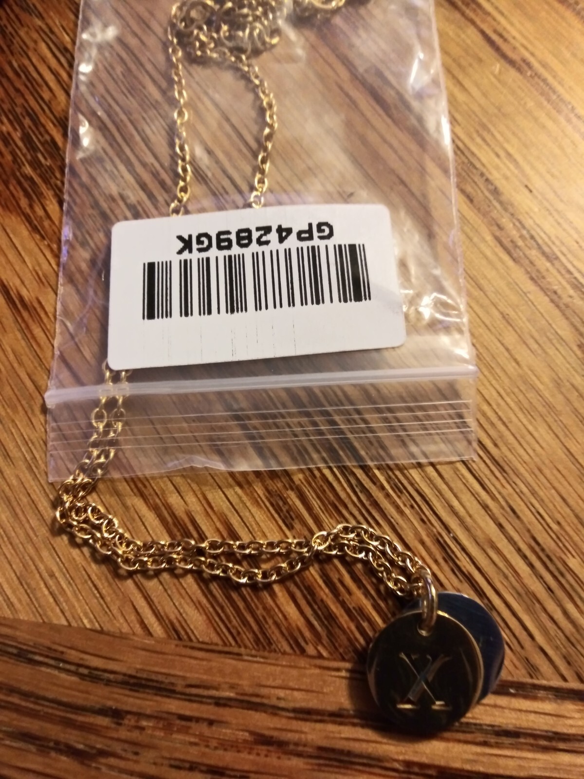 U7 High Quality Fashion Jewelry 18″ Gold Chain Necklace with X & 0 on it