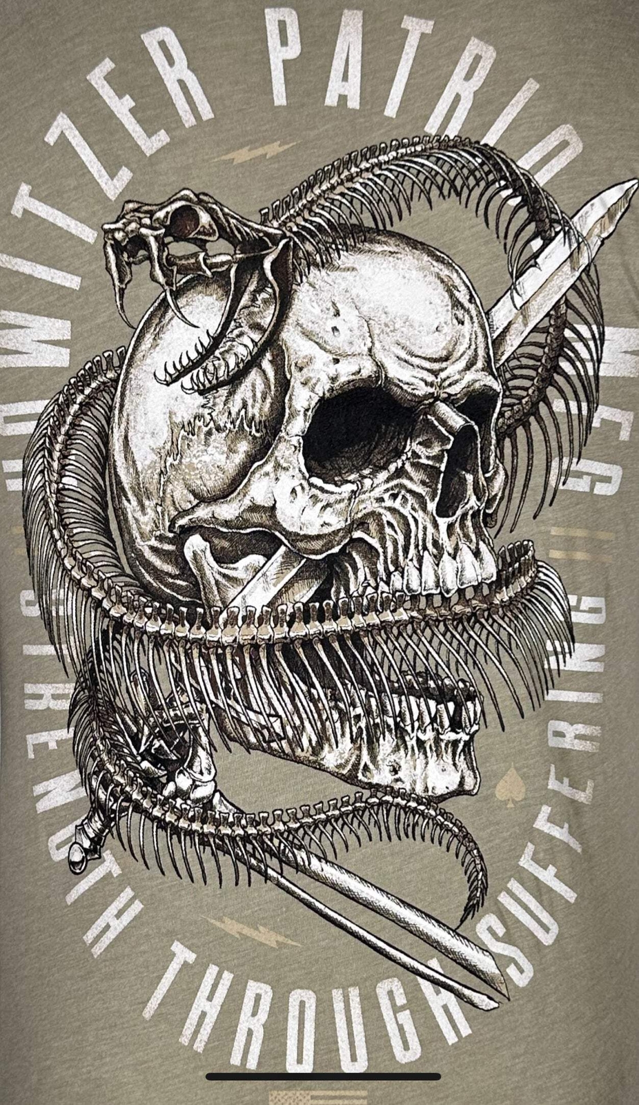 Howitzer Style Men's T-Shirt COIL Military Grunt MFG gallery