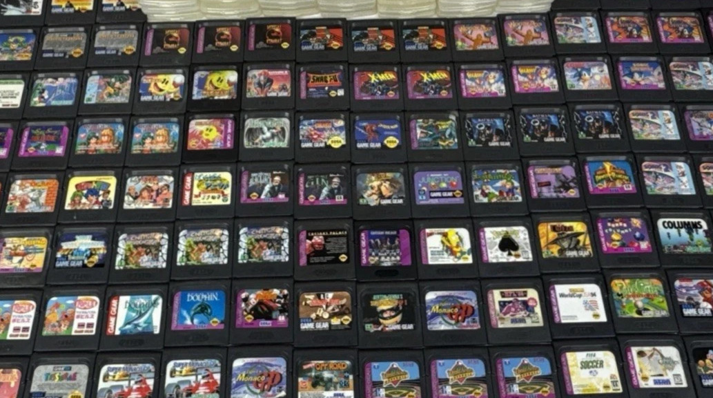 Sega Game Gear GG Games Carts Tested – U Pick & Choose A – Z + Console and Shell