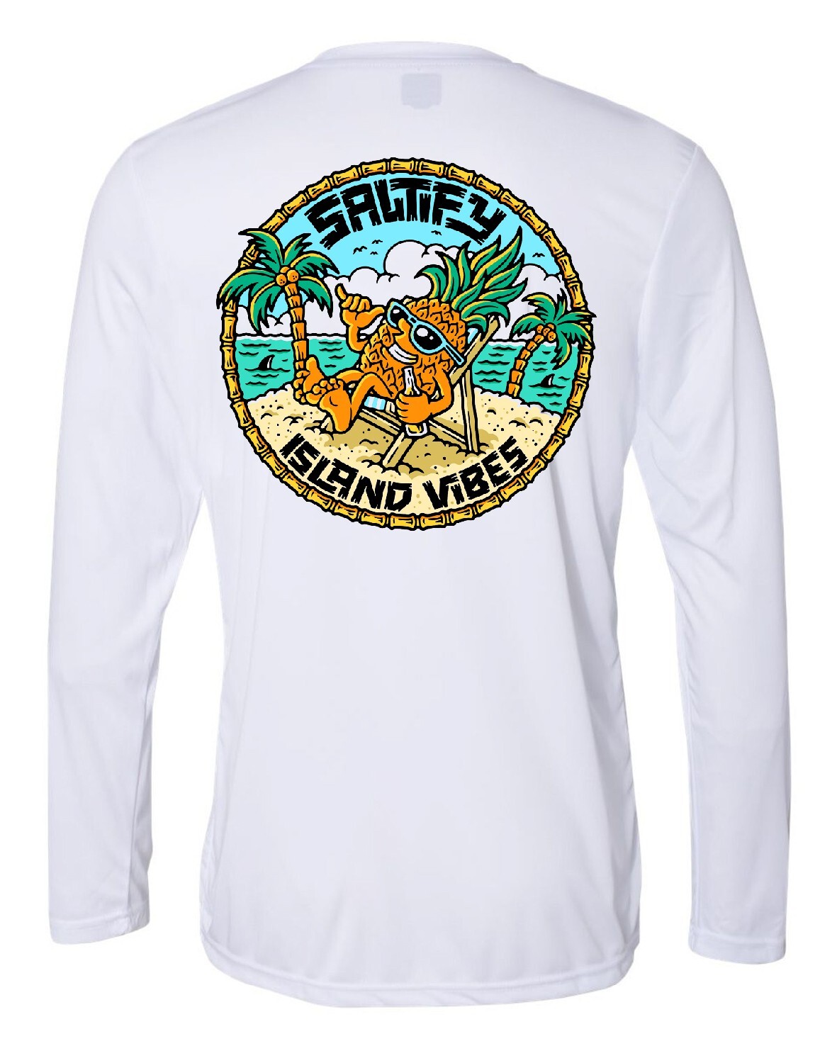 Long Sleeve Microfiber Fishing Boating UPF 50 Sun Protection Shirt gallery