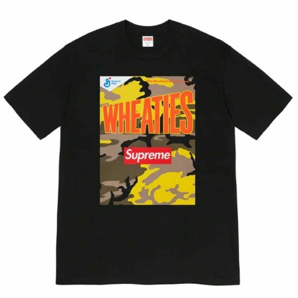 Supreme / Wheaties Tee Box Logo Black *Size M*